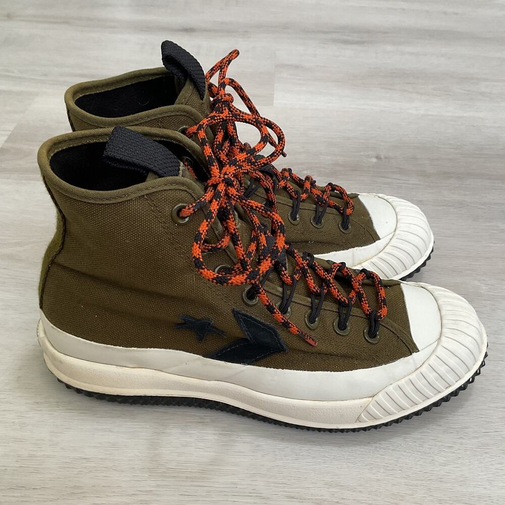 Converse Bosey MC High Top Water Repellent Olive Mens size 7 - Picture 3 of 12